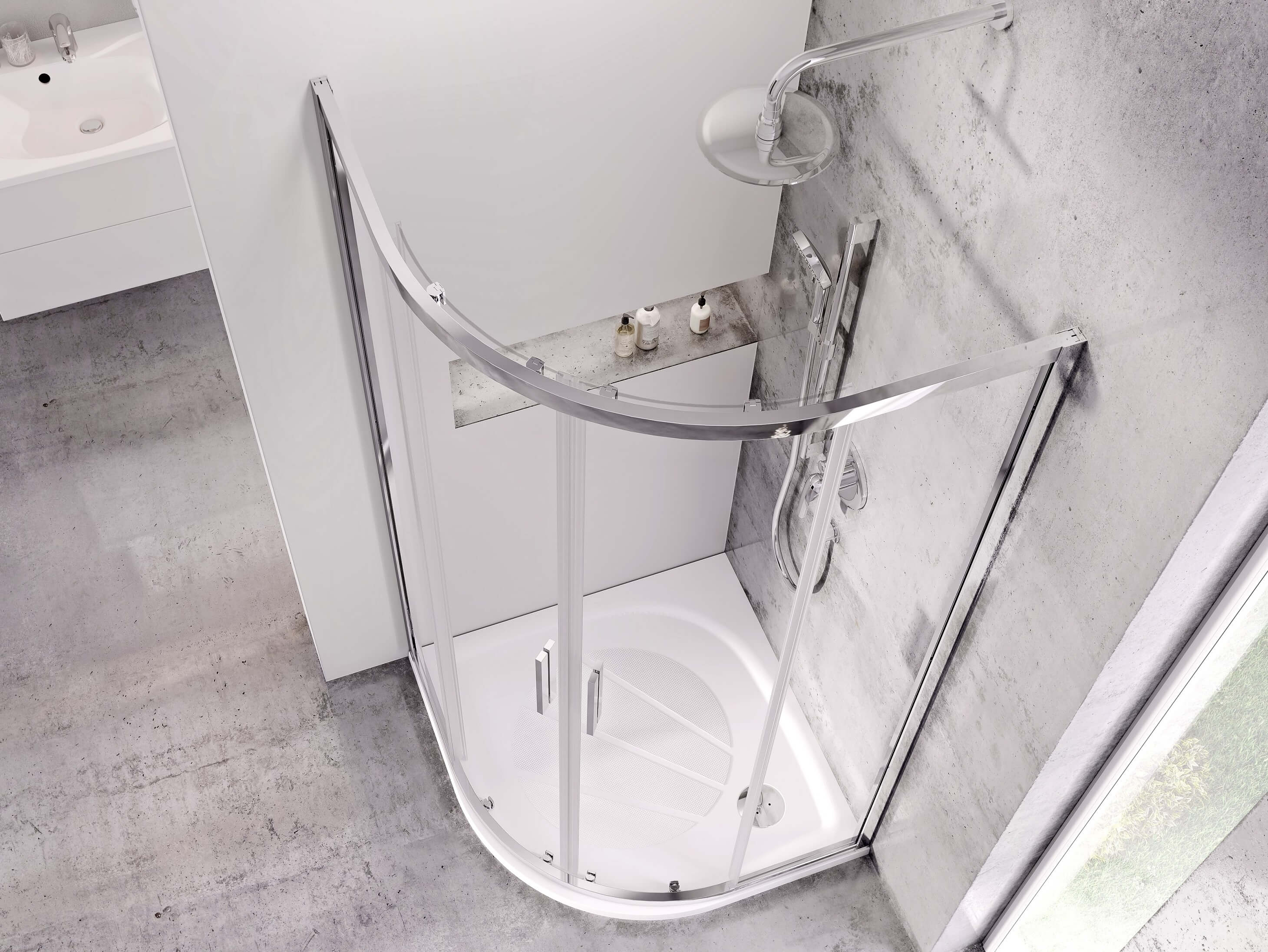 Shower tray Elipso Pro BLSCP4