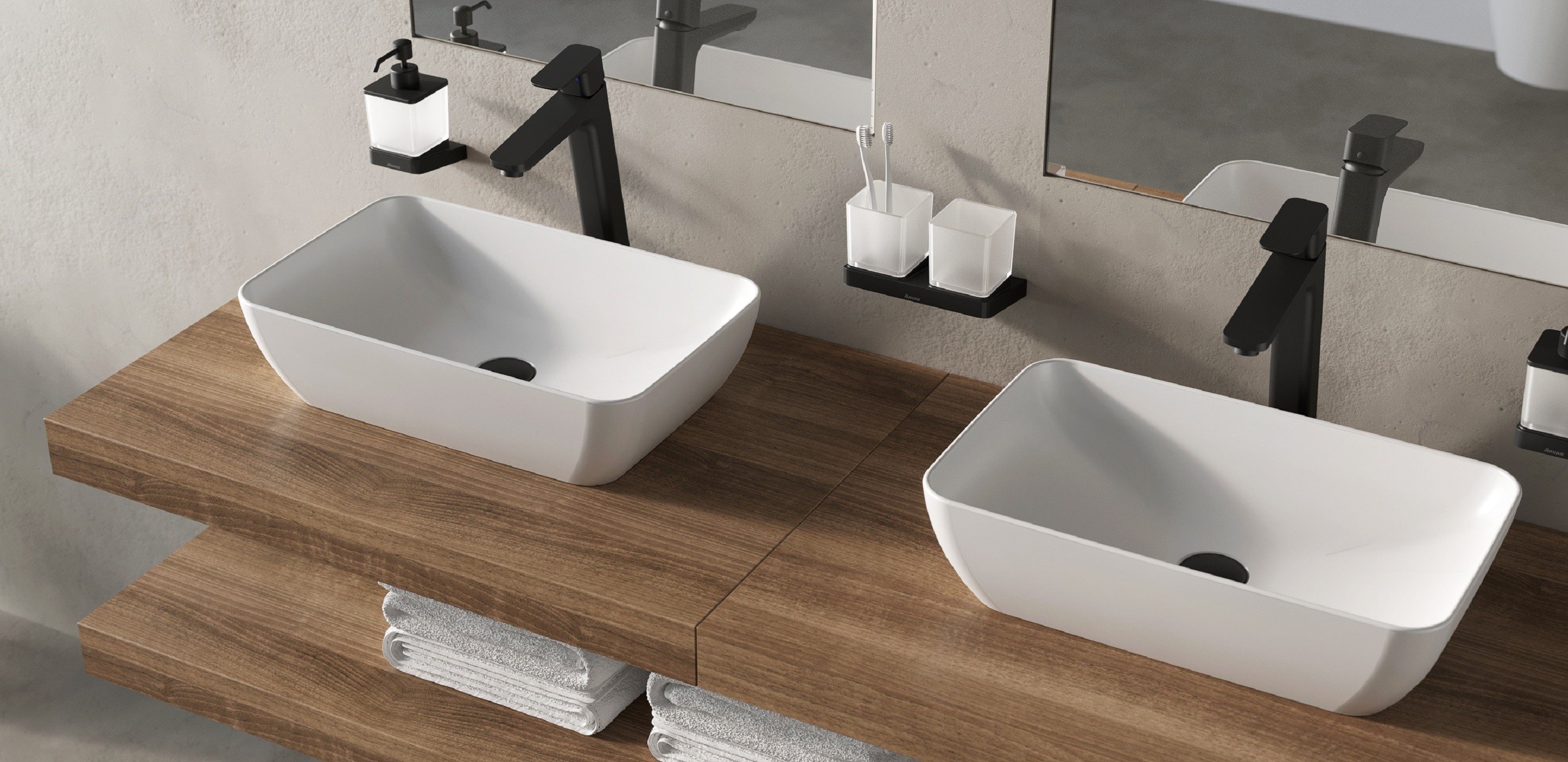  Tables for washbasins